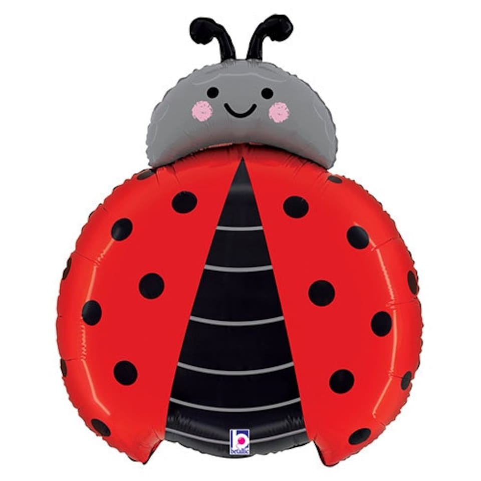 image 1 of Ladybird Bug Giant Foil Helium Balloon 61cm / 24 in