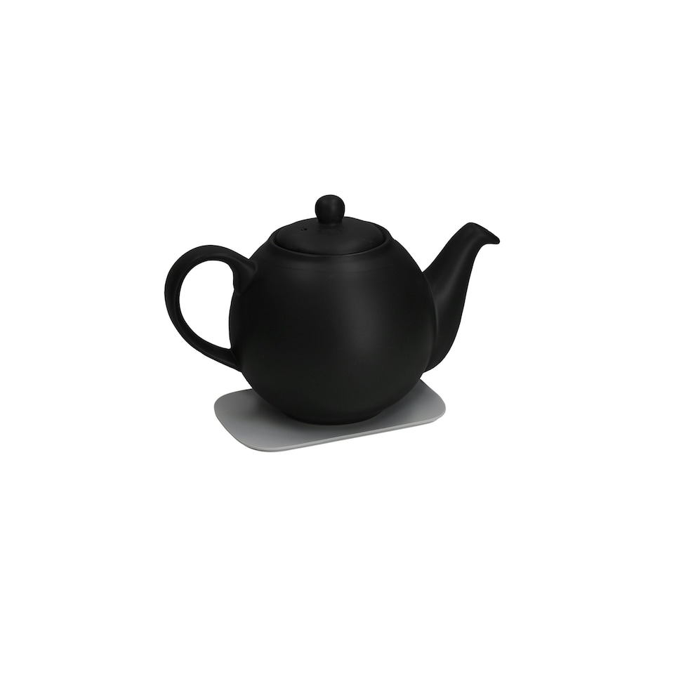 image 1 of MasterClass Trivet Black Silicone 3-in-1