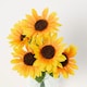 image 2 of Homescapes Handmade Sunflower Artificial Bouquet