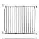 image 1 of Safetots Eco Screw Fit Baby Gate, Black, 90cm - 100cm, Stair Gate for Toddler and Baby, Screw Fit Safety Barrier, Easy Installation Safety Gate