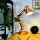 image 1 of ValueLights Retro Designer Style Adjustable Brushed Copper Metal Bedside Desk Table Lamp