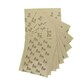 image 4 of 20pc Assorted Sandpaper Sanding Sheets for Metal Wood Plastic Fine 240 Grit