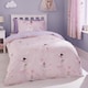 image 1 of Dancing Fairies Reversible Duvet Cover Set | Pink