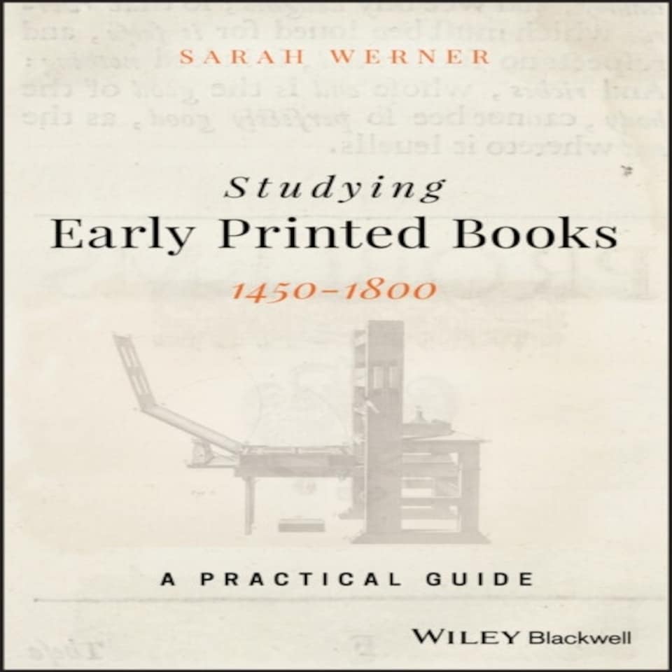 Studying Early Printed Books 1450-1800
