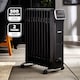 image 2 of GEEPAS Digital Oil Filled Radiator Heater 2500W, 11 Fin, Black