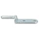 image 3 of 12.5mm Bolt On Gudgeon Tailboard Hinge Pin for Trucks Trailers Zinc Plated 4pc | Silver