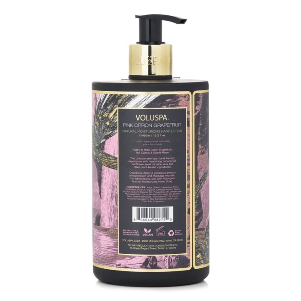 image 1 of Pink Citron Grapefruit Natural Moisturizing Hand Lotion - 450ml/15.2oz