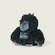 image 3 of Warmies Plush Gorilla Microwavable Weighted Teddy with French Lavender Scent, Hot or Cold for Cool Relaxation and Warm Relief