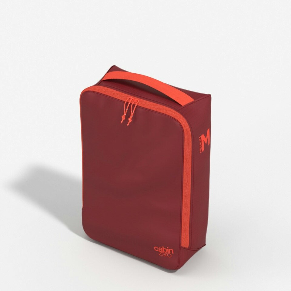 image 1 of CabinZero Ultralight Packing Cube (Medium), Lightweight Travel Organizer | Red | FIESTA RED