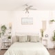image 2 of ValueLights Scimitar 42 Inch Ceiling Fan with Spotlights