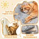 image 5 of Yaheetech 149 cm Multilevel Cat Tree with Plush Perch Light Grey