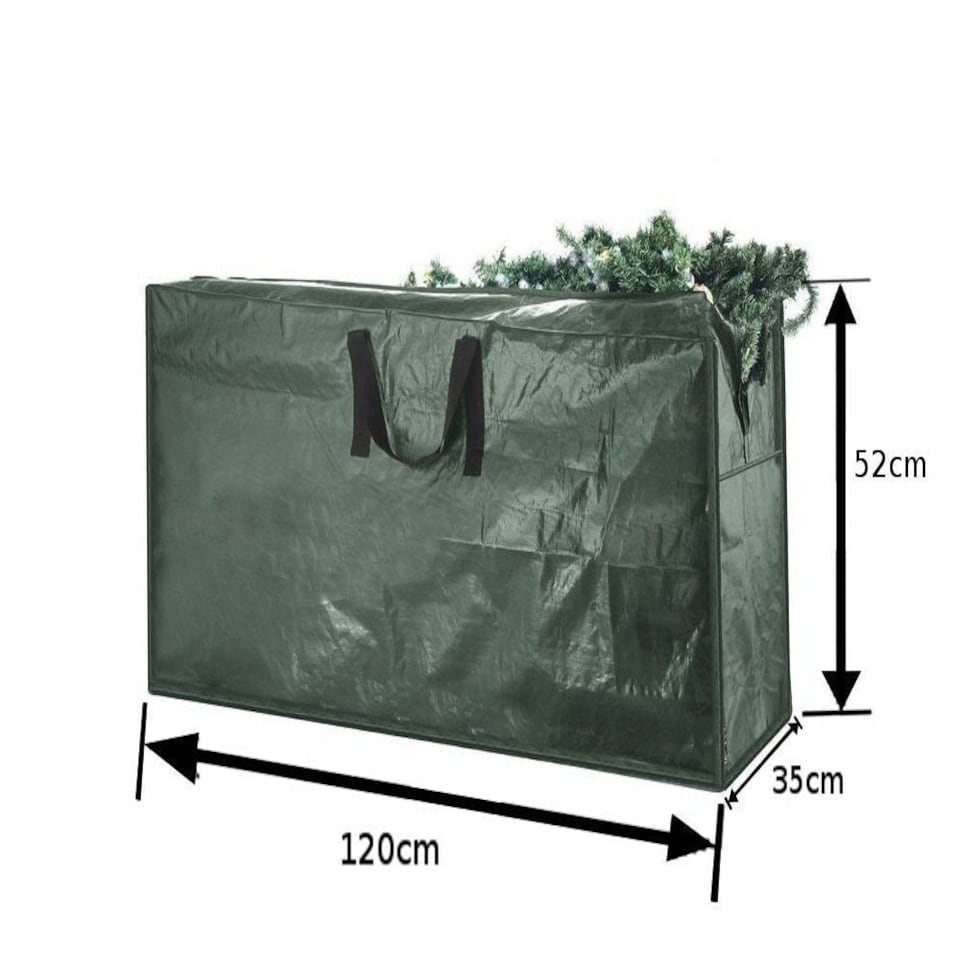 Best Artificial Christmas Tree Storage Bag to fit 6ft, 7ft, 8ft tree with handles & zip