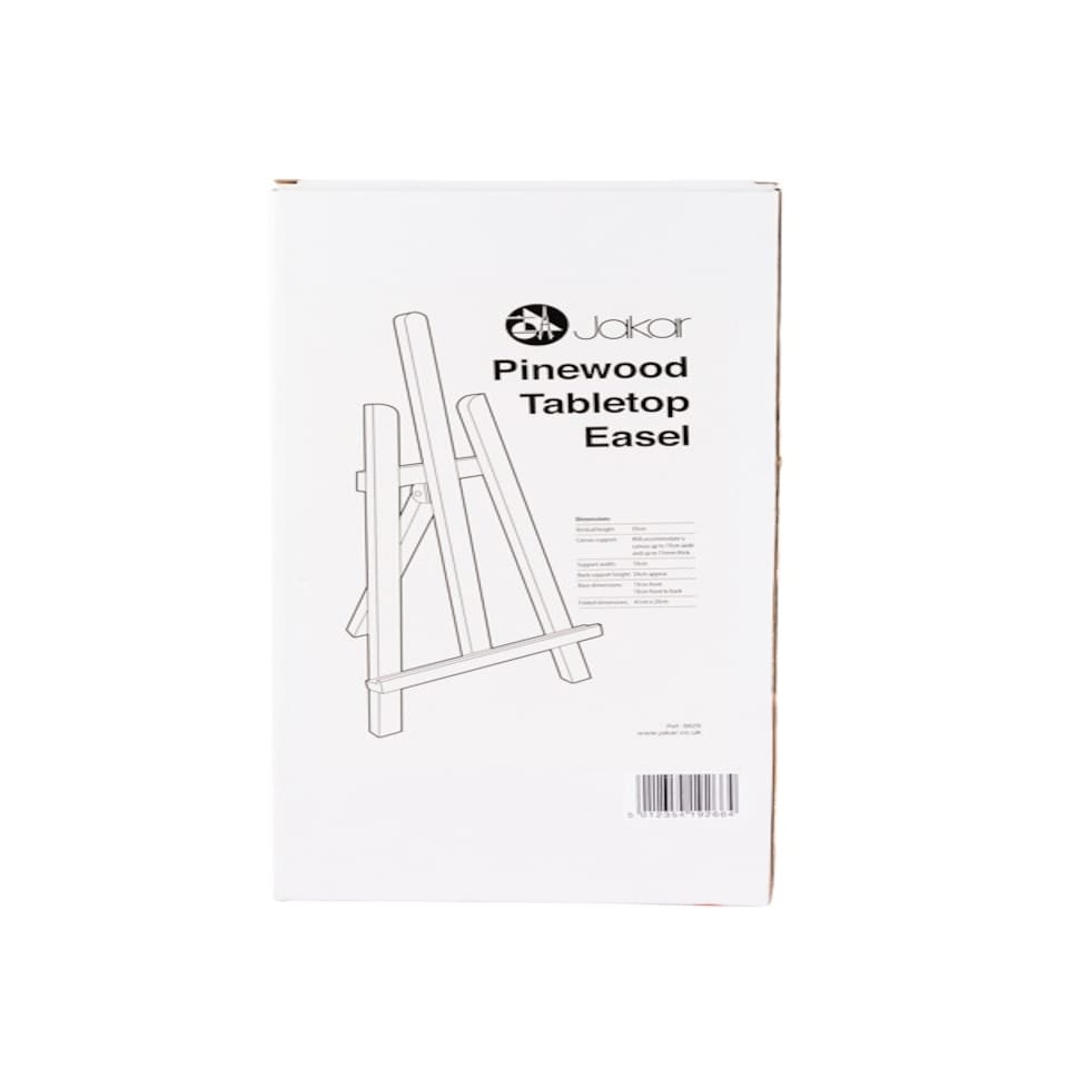 image 1 of Pinewood Tabletop Easel
