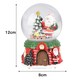 image 5 of Living and Home Santa Claus Glass Music Snow Ball, Christmas Oranaments