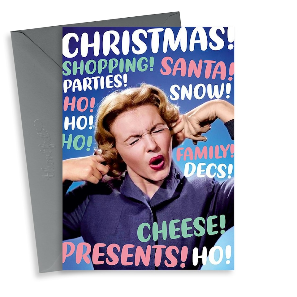image 1 of Funny Stressed Christmas Card