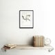 image 2 of Monkey Watercolour Ohara Koson Japanese Grey 9x7" Black Framed Wall Art Print