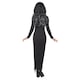 image 4 of Skeleton Tube Dress with Lace Detail Fancy Dress Costume Ladies Extra Large - UK 20-22