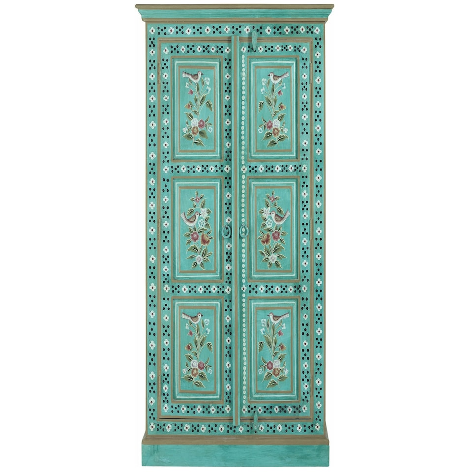 image 1 of Prem Cabinet Green 87x38x152cm
