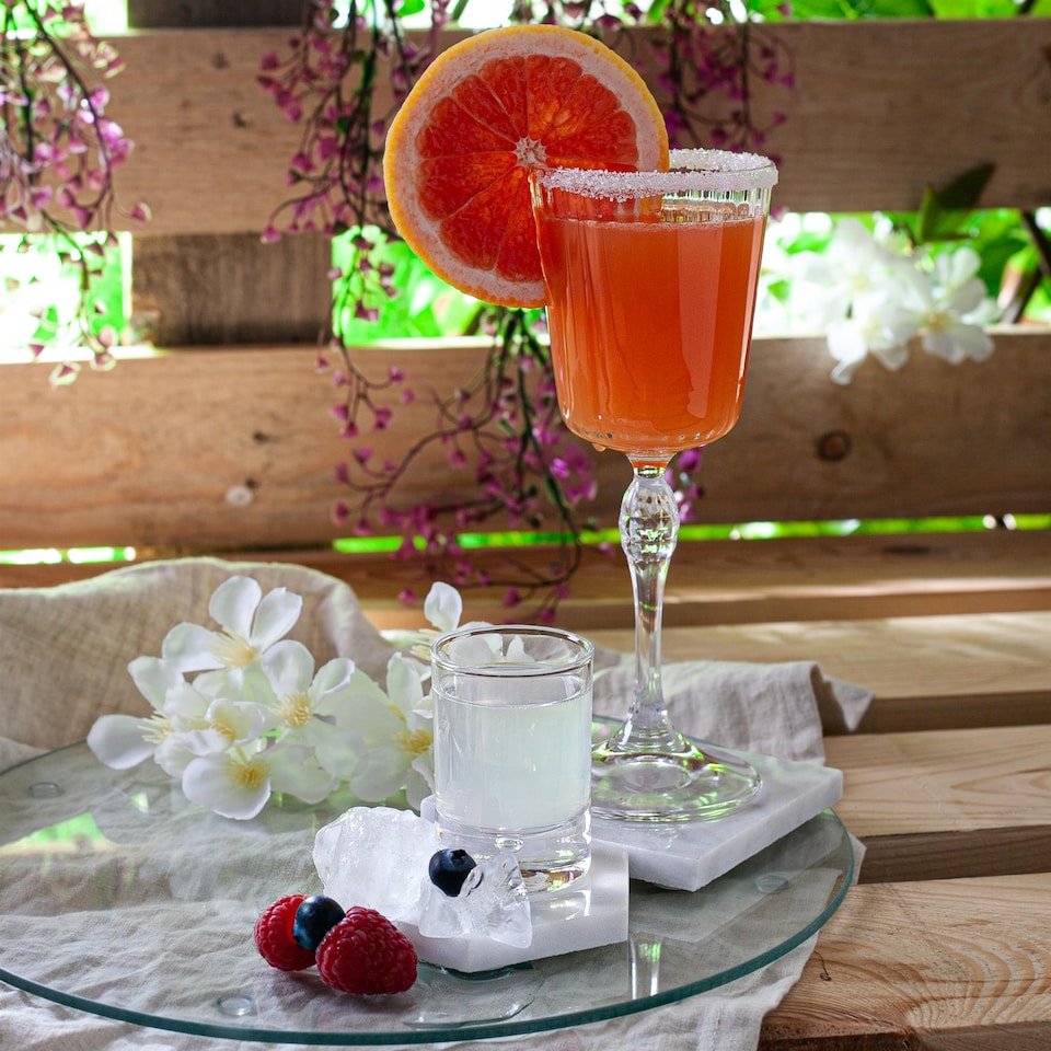 image 1 of Bormioli Rocco America '20s Cocktail Glasses - 250ml - Clear - Pack of 6