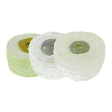 Coarse Medium Final G Polishing Buffing Mops Sisal Floppy 4" x 2" 4 Section 3pc