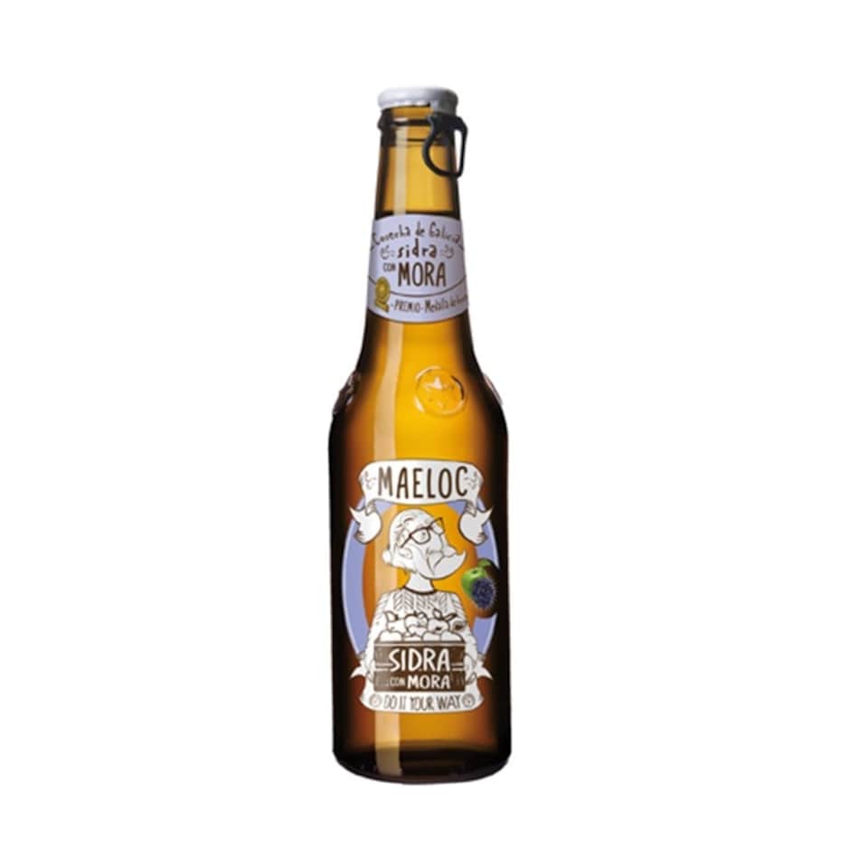 Hijos De Rivera Maeloc Blackcurrant Dry Cider 12 x 330ml