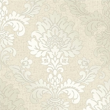 Fine Decor Quartz Damask Textured Wallpaper - Gold - 10m x 52cm Gold