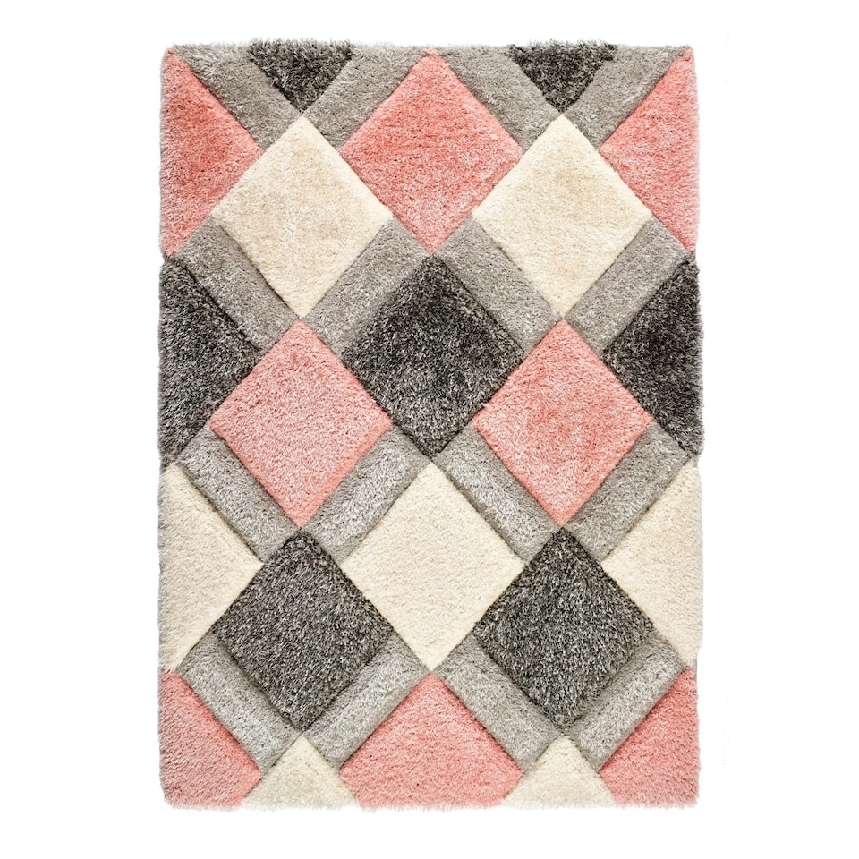 image 1 of Origins 3D GEO Shaggy Blush 120x170