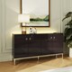 image 3 of Frank Olsen Lyra Sideboard Purple | Purple