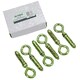 image 4 of 8mm Close Hook Anchor Eye Bolt Rawl Expansion Bolts Shield Wall 6 Pack