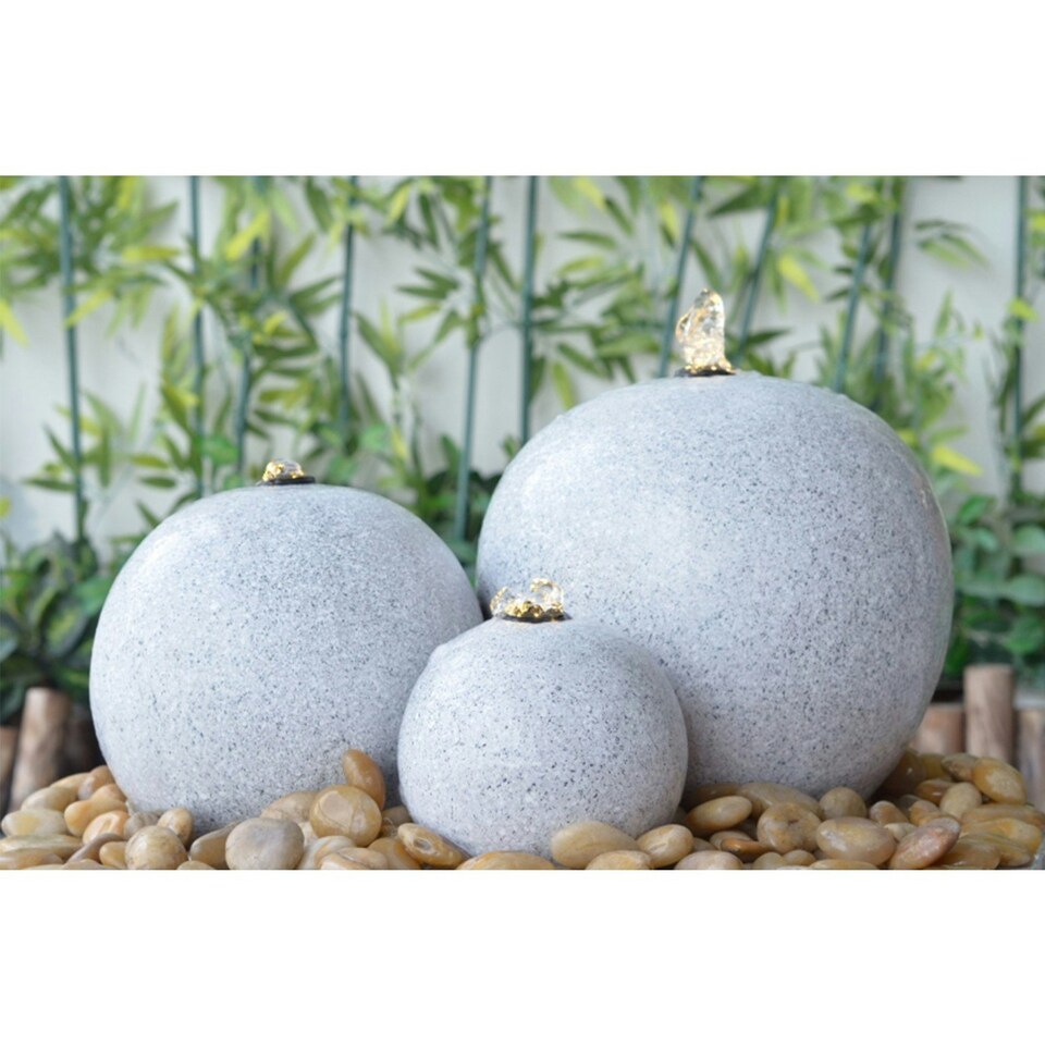 image 1 of Certikin Heissner Saphira LED Water Feature with Pump and Lights 016617-09