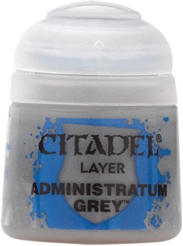 image 1 of Games Workshop Citadel Colour Layer: Administratum Grey (12ml) Paint