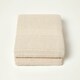 image 1 of Homescapes Kashi Natural Cotton Throw with Tassels - 150 x 200 cm
