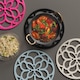 image 2 of Zeal Circular Silicone Trivet Mat Cream