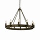 image 1 of Chevalier 12 Light Ceiling Pendant Aged Metal, E14