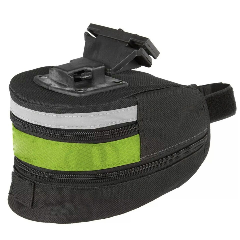Sport Direct Clip On Bike Saddle Bag Green