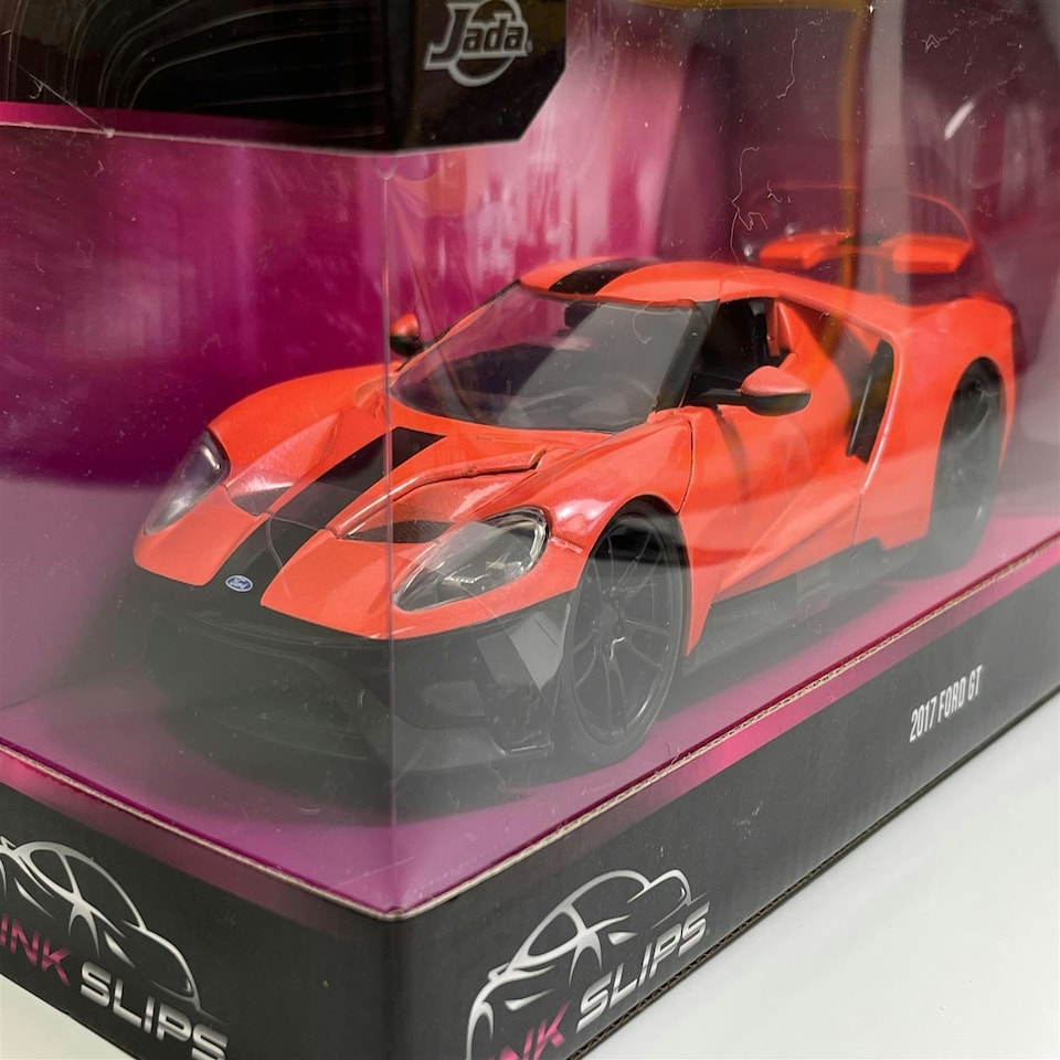 image 1 of 2017 Ford GT 1:24 Scale Pink Slips Jada 253293001 34657