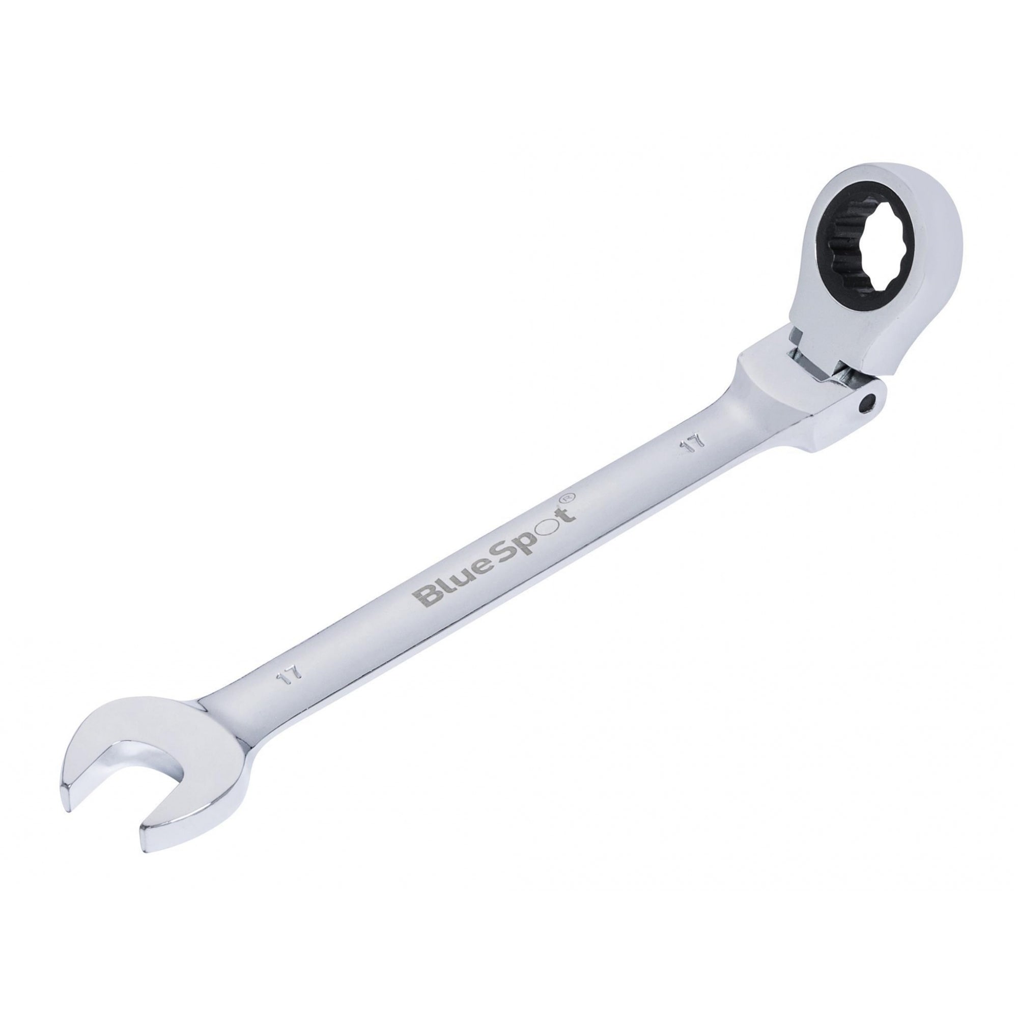 Bluespot Tools Flexible Head Ratchet Spanner Multi Multi Colour 17mm 1