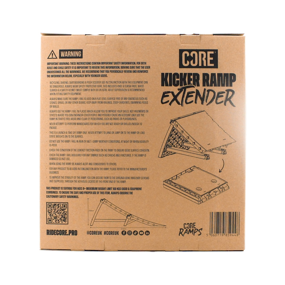 image 1 of CORE Ramp - XL Kicker Extender