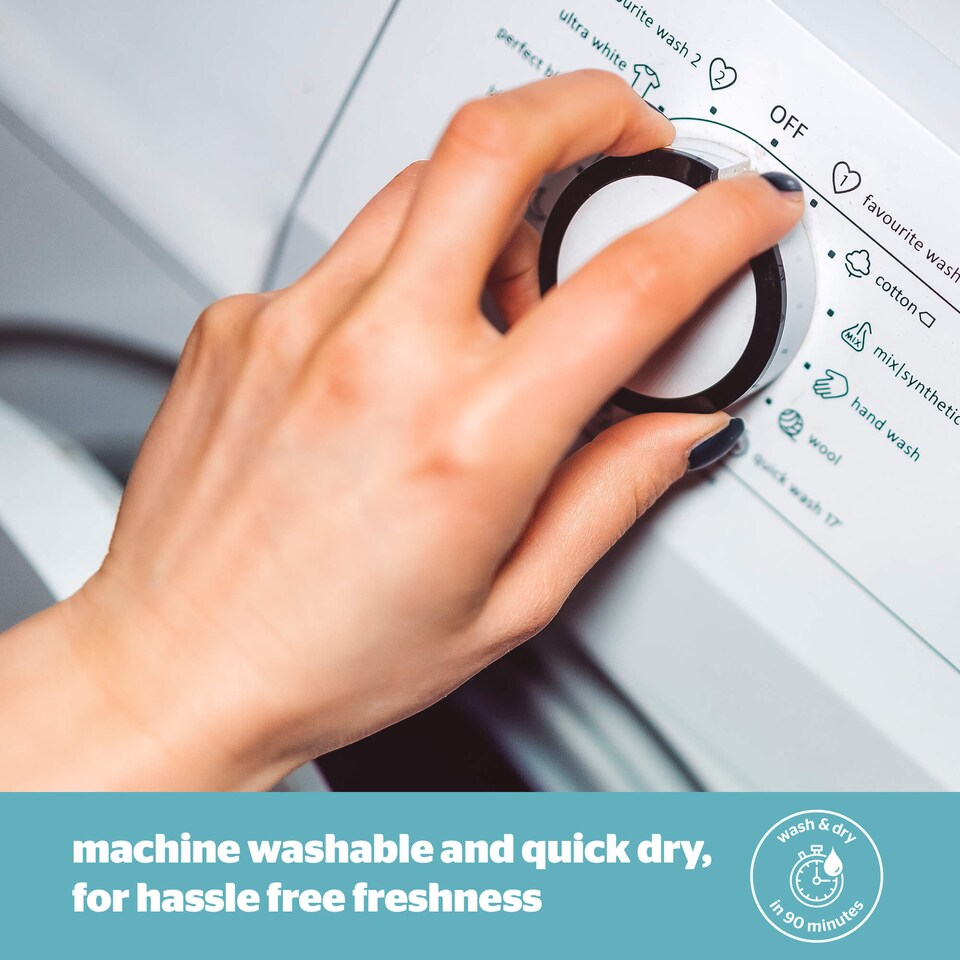 image 1 of Silentnight Summer Breeze Seersucker Coverless Duvet 2.5 Tog Cream Natural | Cream | Taupe | SuperKing