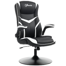 Vinsetto Racing Office Chair PVC Leather Computer Gaming Height Adjustable
