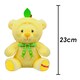 image 7 of Fruit-tella Lemon Bear Soft Toy Plush Cute Cuddly Fluffy Plushie 23cm Yellow