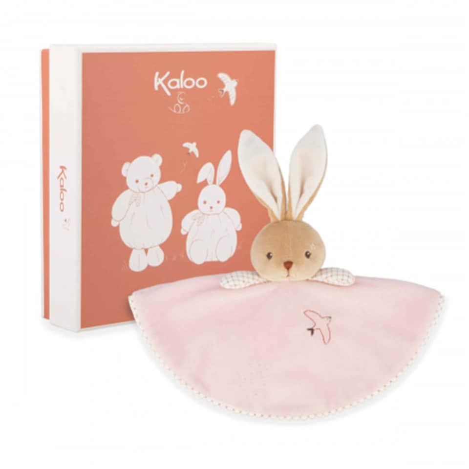 Kaloo Pink Roud Rabbit Comforter