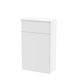 image 1 of Bathroom Floor Concealed Cistern WC Toilet Unit, Satin White, 500mm | White | Satin White | 253 x 500 x 818mm | 1
