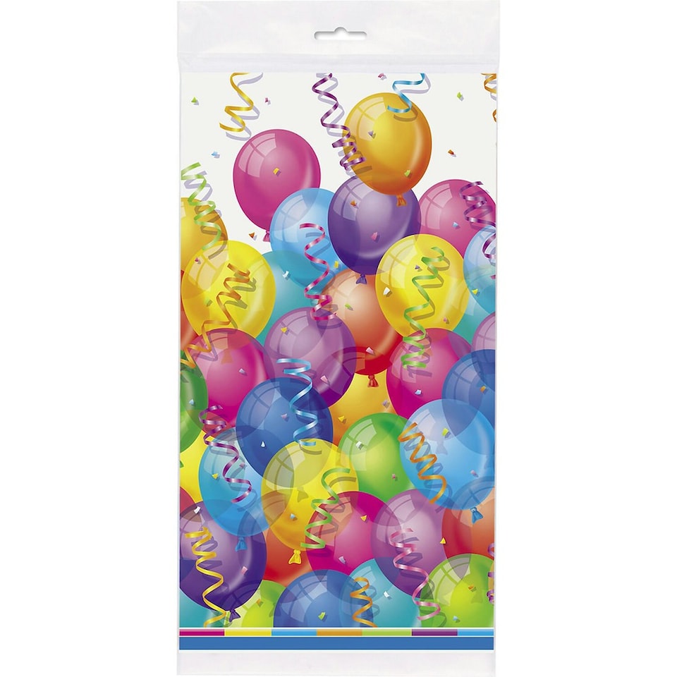 Unique Party Gram Plastic Birthday Tablecloth - Multicoloured - One Size