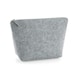 image 2 of Bagbase Felt Accessory Bag - Grey Melange - 12.5cm x 6cm x 16cm