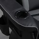 image 8 of HOMCOM Massage Recliner Chair with Remote, PU Leather Recliner Armchair Grey | Grey