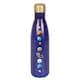 image 1 of Something Different Solar System Metal Water Bottle - Blue/Gold - One Size | Blue | Gold | One Size
