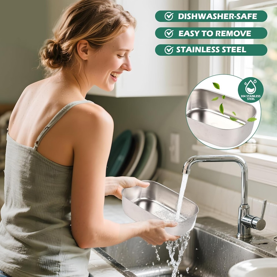 image 1 of Alivio Electric Lunch Box with 1.5L Stainless Steel & 0.5L Plastic Container, Quick Heating, Leak-Proof (Black)