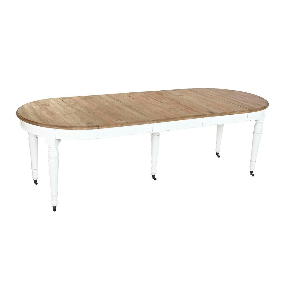 image 1 of Dining Table Home ESPRIT White Fir 100 x 100 x 78 cm N/A