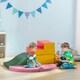 image 2 of HOMCOM 6 Piece Soft Play Equipment for Kids Climb and Crawl, Red